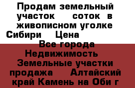 Продам земельный участок (40 соток) в живописном уголке Сибири. › Цена ­ 1 000 000 - Все города Недвижимость » Земельные участки продажа   . Алтайский край,Камень-на-Оби г.